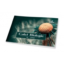 Caiet Biologie A4 ECADA, 24 File, Coperta Policromie, Caiet Biologie A4, Caiete Biologie A4, Caiet Biologie, Caiete Scolare Biologie, Caiete de Biologie, Caiete Ecada Biologie, Caiet Biologie 24 de File, Caiet Bio