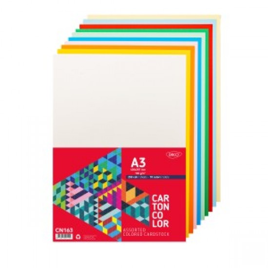 Carton Color 160g/mp A4 250 Coli Ecada Roz 36160rz