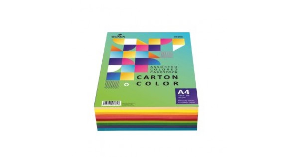 CARTON COLORAT 160G/MP A4 250COLI 10 CUL. ECADA 36162 - Descopera ...