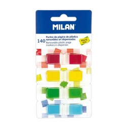 Notite Adezive MILAN, 45x12 mm, 140 File, Index Adeziv, Evidentiatoare pentru Carti si Caiete, Sticky Indexuri, Evidentiatoare Adezive de Pagina, Bloc Notes Index, Set Indexuri Adezive MILAN, Notite Adezive Index, Semne de Carte Adezive, Indexuri Adezive