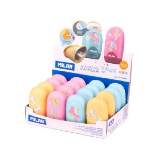 Ascutitoare cu radiera roller milan