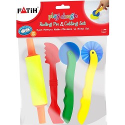 Forme Modelat Plastilina cu Unelte FATIH, Diverse Forme, Plastic, Diverse Culori, Forme pentru Plastilina, Forme de Modelat Plastilina, Ustensile Modelaj Plastilina, Ustensile Modelat Plastilina Copii, Forme Plastilina pentru Scoala