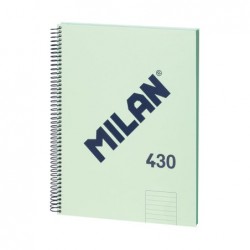 Caiet a4 120 file dr spira milan verde