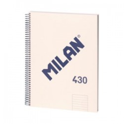 Caiet a4 80 file dr spira milan albastru