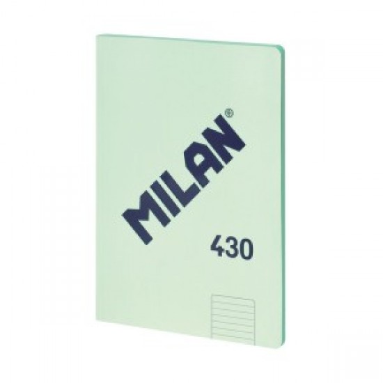 Caiet a4 48 file dr cusut milan verde