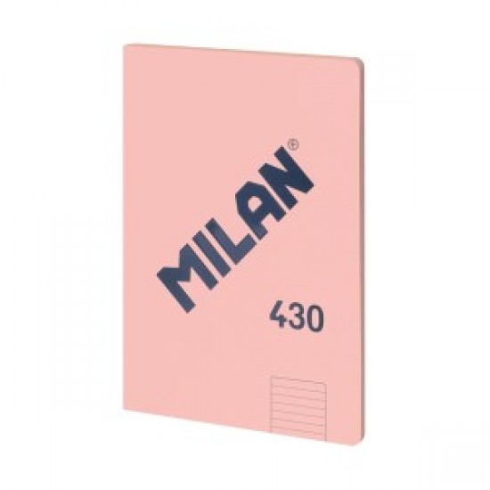 Caiet a4 48 file dr cusut milan roz