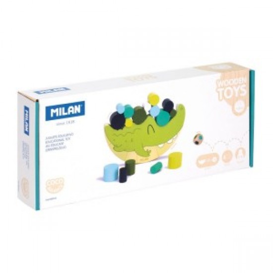 Set Educational Lemn Coco Balance Milan 660510