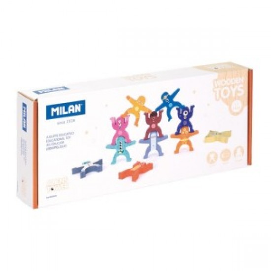 Set Educational Lemn Aliens Tower Milan 660520