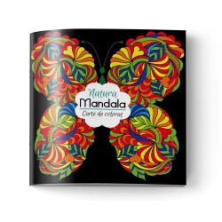 Carte colorat mandala natura