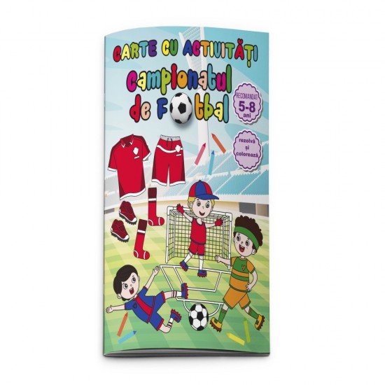 Carte Colorat Si Activitati Campionatul De Fotbal 771203