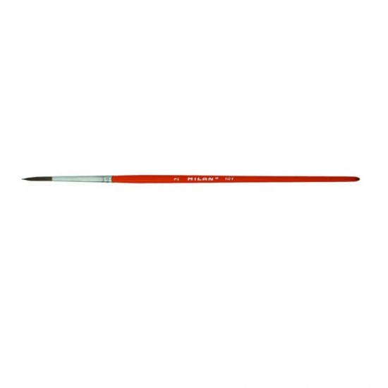 Pensula MILAN Seria 101, Varf Rotund cu Par de Ponei, Numarul 2, Pensula Pictura, Pensule Pictura, Pensule Milan, Pensule Pictura Milan, Pensule Par Natural, Pensula Milan 101, Pictura, Pensule Pictura Acrilica