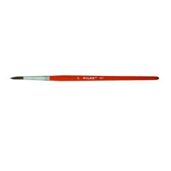 Pensula MILAN Seria 101, Varf Rotund cu Par de Ponei, Numarul 11, Varf Rotund cu Par de Ponei, Numarul 11, Pensula Pictura, Pensule Pictura, Pensule Milan, Pensule Pictura Milan, Pensule Par Natural, Pensula Milan 101, Pictura, Pensule Pictura Acrilica