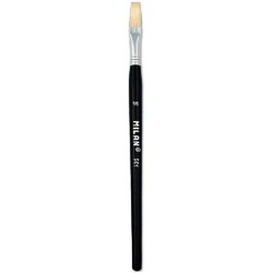 Pensula MILAN Seria 501, Numarul 16, Varf Drept, Par Porc, Pensule MILAN, Pensule pentru Pictura, Rechizite, Pensule Desen, Pensule cu Varf Drept, Pensule Desen cu Par Porc, Pensule cu Varfuri Drepte, Materiale Pictura