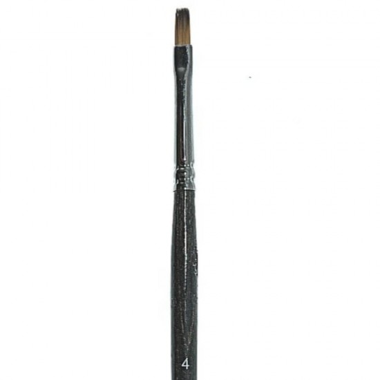 Pensula Milan Seria 321, Numarul 4, Varf Lat, Par Sintetic, Pensule Milan, Pensule pentru Pictura, Rechizite, Pensule Pictura, Pensule cu Varf Lat, Pensule Desen cu Par Sintetic, Pensule Late, Materiale Pictura, Pensula Desen