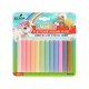 Plastilina Colorata Pastel ECADA, 180 g, 12 Culori/Set, Ambalata la Blister, Plastilina Scoala, Plastilina Gradinita, Plastilina Modelare, Plastilina Modelat, Plastilina pentru Copii, Plastilina Ambalata, Plastilina Ecada, Plastilina Modelaj