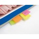 Notite Adezive MILAN, 42x12 mm, 100 File, Multicolor Neon, Index Plastic cu Adeziv, Evidentiatoare pentru Carti si Caiete, Sticky Indexuri, Evidentiatoare Adezive de Pagina, Notite Adezive Index, Semne de Carte Adezive, Indexuri Adezive
