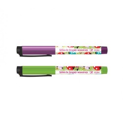 Stilou ECADA, Model Dragute Mamarute, Multicolor, Penita Ascunsa Tip F, Plastic, Stilou Scolari, Stilou Scolar Stilouri Scolare, Stilou pentru Scoala, Stilou Plastic, Stilou cu Patroane, Stilou Copii, Stilou Prescoalari, Stilou cu Rezervor, Stilou Ecada