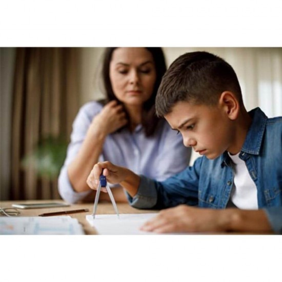 Trusa Geometrie din Metal ECADA, 9 Piese, Trusa Geometrie, Trusa Geometrie din Metal, Trusa Geometrie ECADA, Set Geometrie, Set Geometrie ECADA, Set Geometrie din Metal, Trusa Geometrie de Calitate