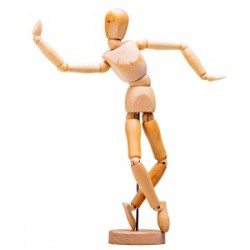 Manechin Din Lemn 30 Cm Daco Aa104