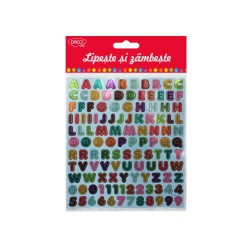 Abtibild - Ab038 Litere Si Cifre Lipeste Si Zambeste Daco