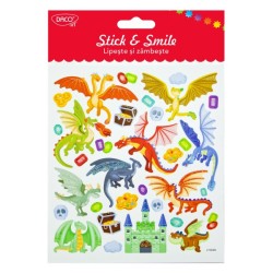 Abtibild - Ab070 Dragoni Lipeste Si Zambeste Daco