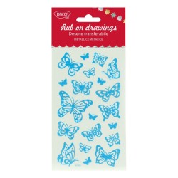 Abtibild - Ab108 Fluturi Desene Transferabile Met. Daco