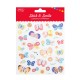 Abtibilduri DACO Lipeste si Zambeste, Model Fluturi (AB130), Abtibilduri DACO Model Fluturi, Autocolante Copii, Stickere Decorative, Stickere pentru Copii, Abtibilduri Copii, Abtibilduri pentru Mobila, Autocolante Decorative