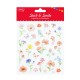 Abtibilduri DACO Lipeste si Zambeste, Model Flori (AB131), Abtibilduri DACO Model Flori, Autocolante Copii, Stickere Decorative, Stickere pentru Copii, Abtibilduri Copii, Abtibilduri pentru Mobila, Autocolante Decorative