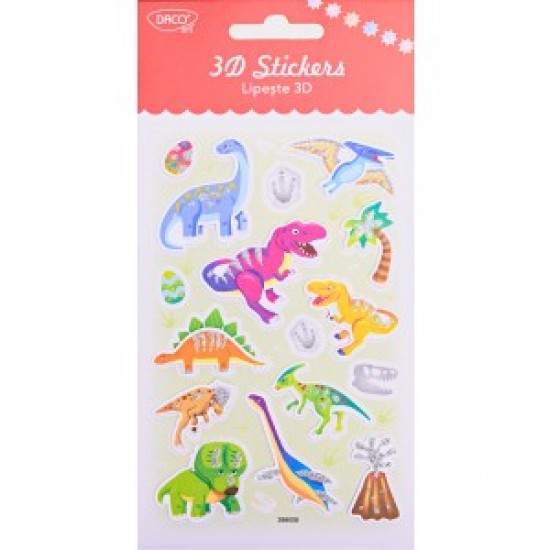 Abtibild - ab163 dino lipeste 3d daco