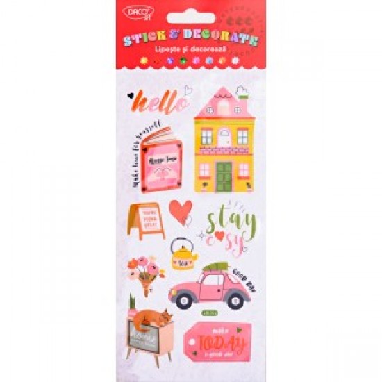 Abtibild - ab164 stay cosy lipeste si decoreaza daco