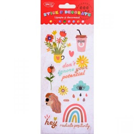 Abtibild - ab165 positivity lipeste si decoreaza daco