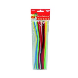 Sarma Plusata Daco 25 Buc/Set, Multicolor, 30x0.6 cm, Material Plastic/Metal, Sarma Activitati Craft, Accesorii Craft, Sarma pentru Craft, Sarma Plusata pentru Craft, Sarma Craft Daco, Sarma Plusata Activitati, Sarma Plusata Colorata