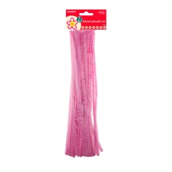 Sarma Plusata Daco 25Buc/Set, Roz, 30x0.6 cm, Material Plastic/Metal, Sarma Activitati Craft, Accesorii Craft, Sarma pentru Cradft, Sarma Plusata pentru Craft, Sarma Craft Daco, Sarma Plusata Activitati, Sarma Plusata Colorata