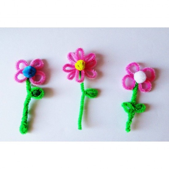 Sarma Plusata Glitter DACO, 30x0.6 cm, 25 Buc/Set, Multicolor, Sarma Colorata, Sarma Daco, Sarma pentru Decoratii, Sarma Plusata Activitati, Sarma Plusata Modele, Sarme Plusate, Sarma Flexibila Plusata, Sarma Plusata cu Sclipici