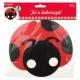 Masca Spuma DACO, 1 Buc/Set, Model Fii o Buburuza, Multicolor, Masti Animale Copii, Masti Tematice pentru Copii, Masti Petrecere, Accesorii Craft, Accesorii Creatie, Masca pentru Copii, Masca Model Buburuza, Masca din Spuma pentru Copii, Masca cu Elastic
