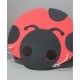 Masca Spuma DACO, 1 Buc/Set, Model Fii o Buburuza, Multicolor, Masti Animale Copii, Masti Tematice pentru Copii, Masti Petrecere, Accesorii Craft, Accesorii Creatie, Masca pentru Copii, Masca Model Buburuza, Masca din Spuma pentru Copii, Masca cu Elastic
