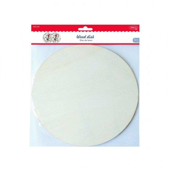 Accesorii Craft - Ad333 Disc De Lemn 25.5cm Daco