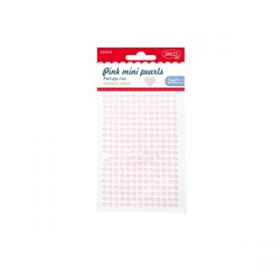 Accesorii craft - ad464 perlute roz daco