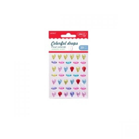 Accesorii craft - ad467 picuri colorati daco
