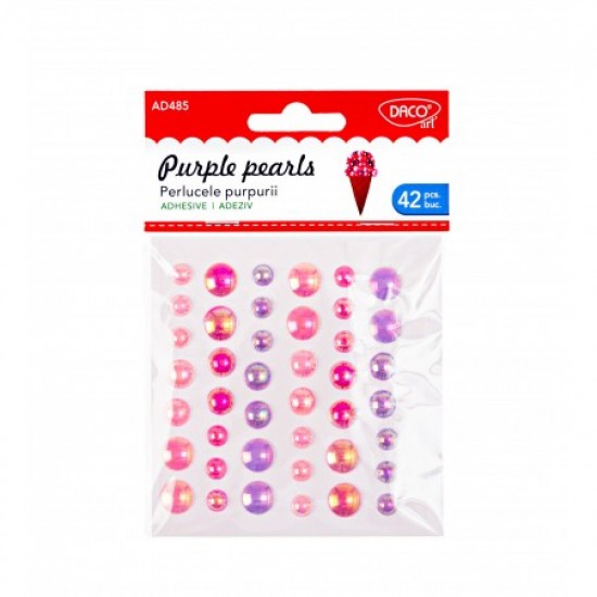 Accesorii craft - ad485 perlucele purpurii daco