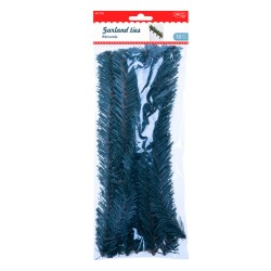 Set 10 Ramurele Daco, 3.5x30 cm, Plastic/Sarma, Verde