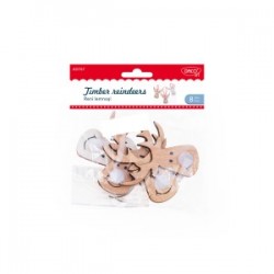 Accesorii craft - ad767 reni lemnosi daco