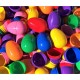 Set 4 Oua Plastic Daco, 4x6 cm, Multicolor, Oua Decorative, Decoratiuni Oua, Oua Plastic pentru Decor, Oua de Paste din Plastic, Oua de Paste de Pictat, Oua Plastic pentru Decorat, Oua Plastic Color, Oua Decorative Plastic, Oua pentru Decorat