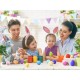 Saculet Daco Iepuras 29.6 cm, Multicolor, Material Textil, Saculet de Paste, Saculet Paste, Saculet pentru Dulciuri, Saculet Dulciuri, Saculeti Fetru, Saculeti Textil, Saculet Copii, Saculet pentru Copii, Saculet Accesorii