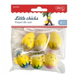 Accesorii craft - ad935 puisori din oua daco