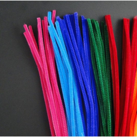 Sarma Plusata Daco 40 Buc/Set, Multicolor Neon, 30x0.6 cm, Material Plastic/Metal, Sarma Activitati Craft, Accesorii Craft, Sarma pentru Craft, Sarma Plusata pentru Craft, Sarma Craft Daco, Sarma Plusata Activitati, Sarma Plusata Colorata