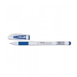 Pixuri Gel AIHAO, 48 Buc/Set, Varf 0.5 mm, Scriere Albastra, Corp din Plastic Alb/Albastru, Pixuri AIHAO 801A, Pixuri cu Gel, Pix cu Gel, Pixuri Albastre, Pix Albastru, Set Pixuri cu Gel, Set Pixuri cu Gel Albastru, Set Pixuri Scoala