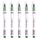 Pixuri Gel AIHAO, 48 Buc/Set, Varf 0.5 mm, Scriere Verde, Corp din Plastic Alb/Verde, Pixuri AIHAO 801A, Pixuri cu Gel, Pix cu Gel Verde, Pixuri Scoala, Pixuri Verzi, Pix Verde, Set Pixuri cu Gel, Set Pixuri Scoala, Set Pixuri Colorate