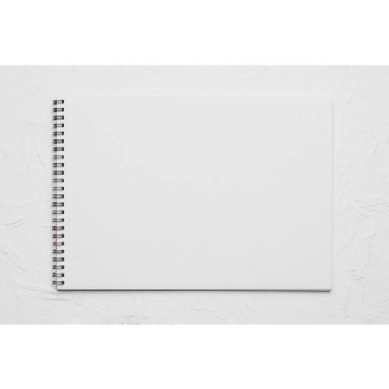 Bloc A3 pentru Schite DACO, 30 File, 160 g/m², Hartie Alba, Hartie Alba, Bloc Hartie Legata cu Spira, Bloc de Schite cu Coperta, Hartii pentru Schite Daco, Bloc de Desen cu Spirala, Hartie pentru Carbune Grafit Creion sau Creta Cerata,