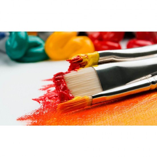Bloc A3 pentru Pictura in Ulei Daco, 10 File, 250 g/m², Textura Panza, Textura Panza, Bloc Hartie Texturata Tip Panza, Hartie pentru Picturi in Ulei, Bloc de Desen pentru Culori Ulei, Bloc de Desen A3 Ulei, Bloc pentru Pictura in Ulei